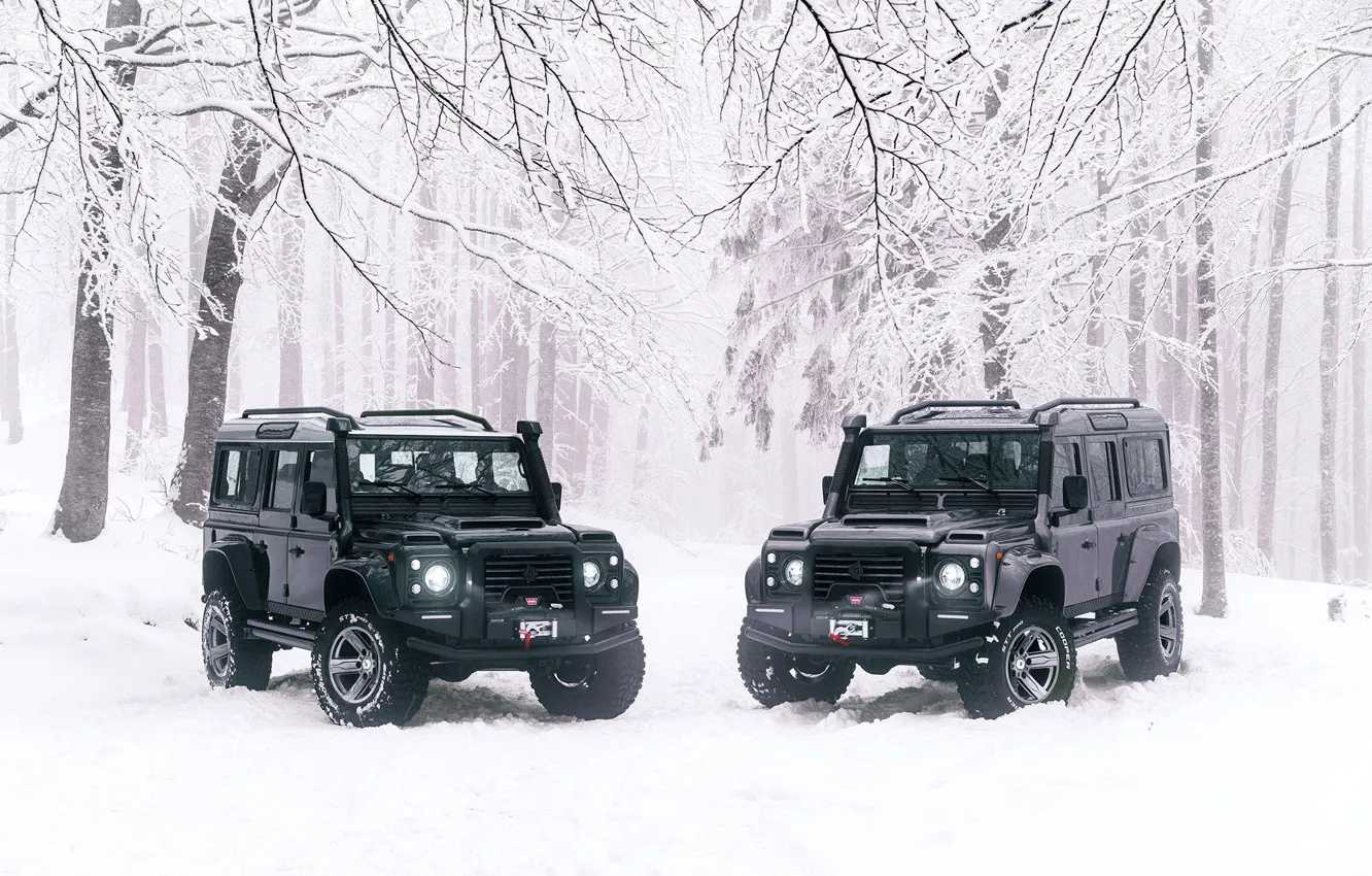 Photo wallpaper Land Rover, 2018, Defender, Land Rover Defender 110 by Ares Design 2018, 110 by Ares …