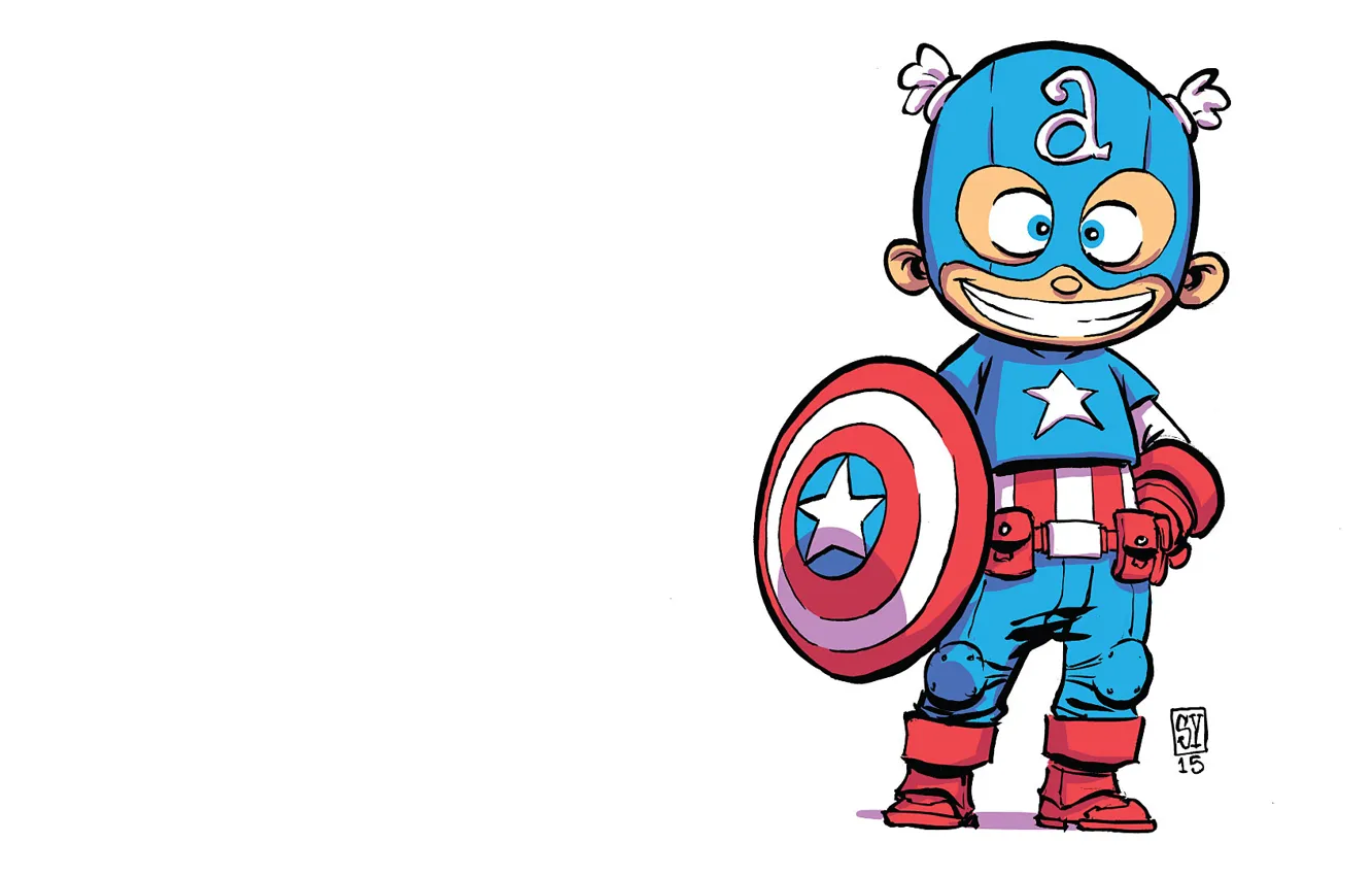 Photo wallpaper costume, shield, Captain America, Captain America, Steven Rogers