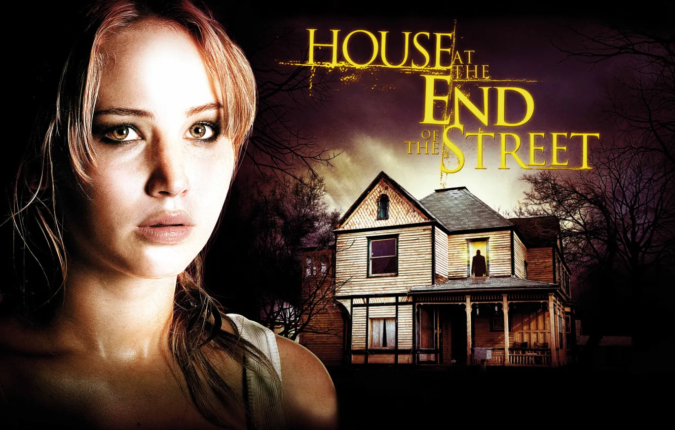 Photo wallpaper Thriller, Jennifer Lawrence, House at end of street, House at the End of the Street
