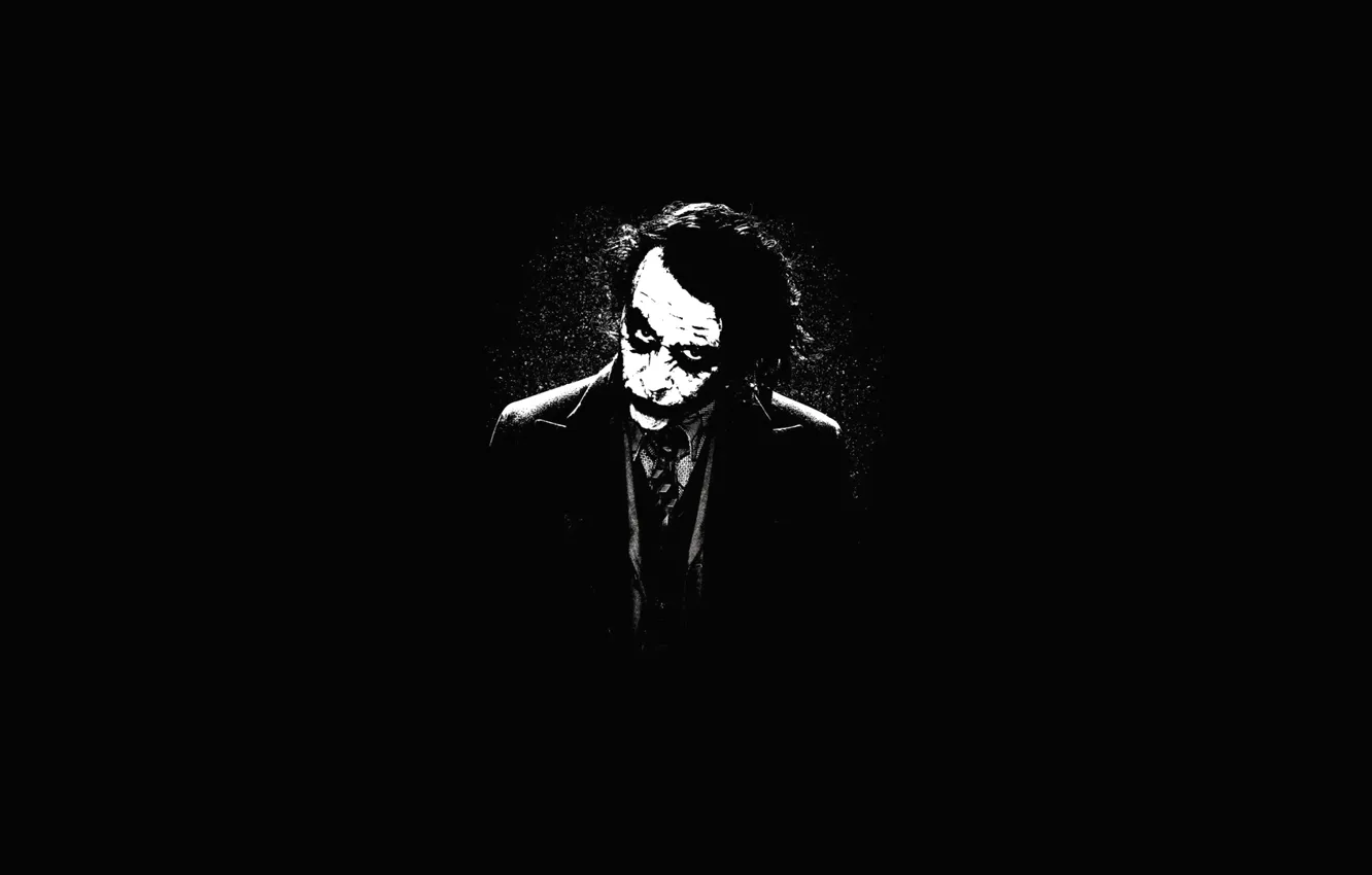 Photo wallpaper face, smile, batman, Joker, Batman, the dark knight, joker, Dark knight