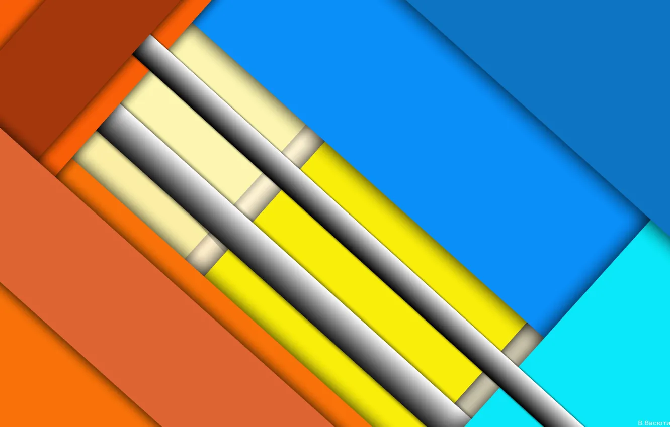 Photo wallpaper color, shadow, figure