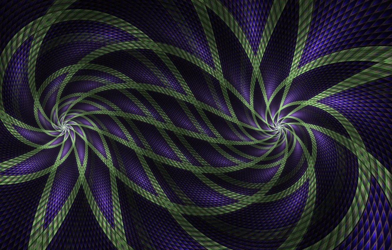 Photo wallpaper line, flowers, pattern, Purple