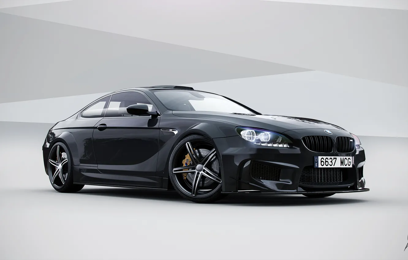 Photo wallpaper car, BMW, rechange, bmw m6