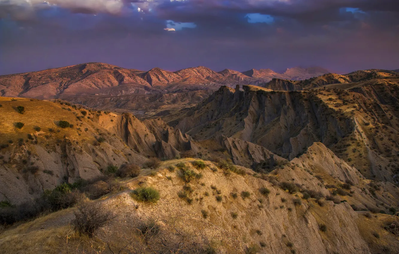 Photo wallpaper landscape, mountains, Iraq