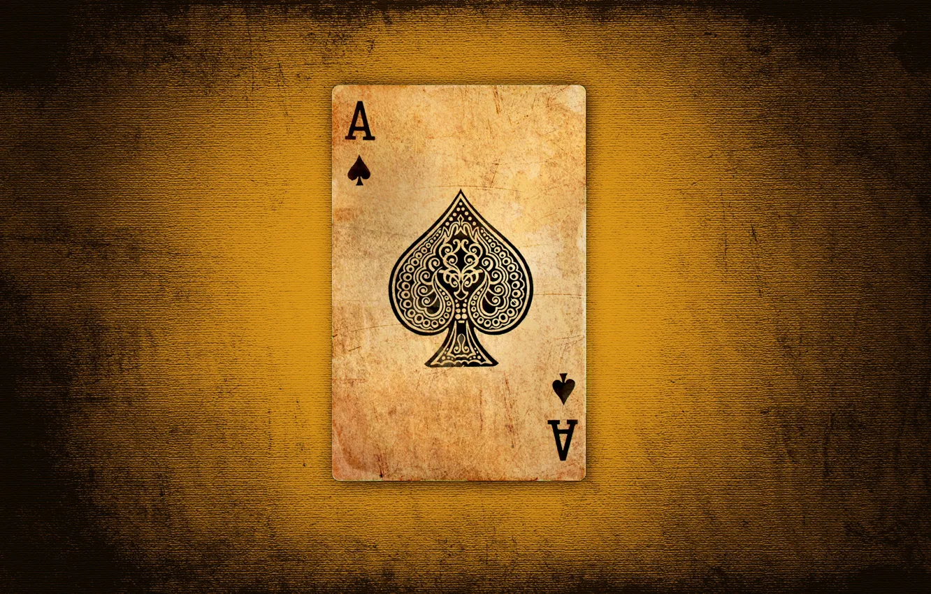 Photo wallpaper map, ACE, peak, playing
