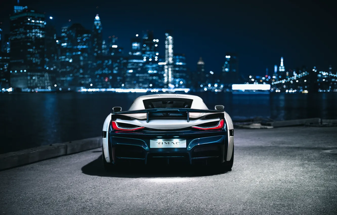 Photo wallpaper Rimac, Hypercar, Concept Two, Rimac C_Two