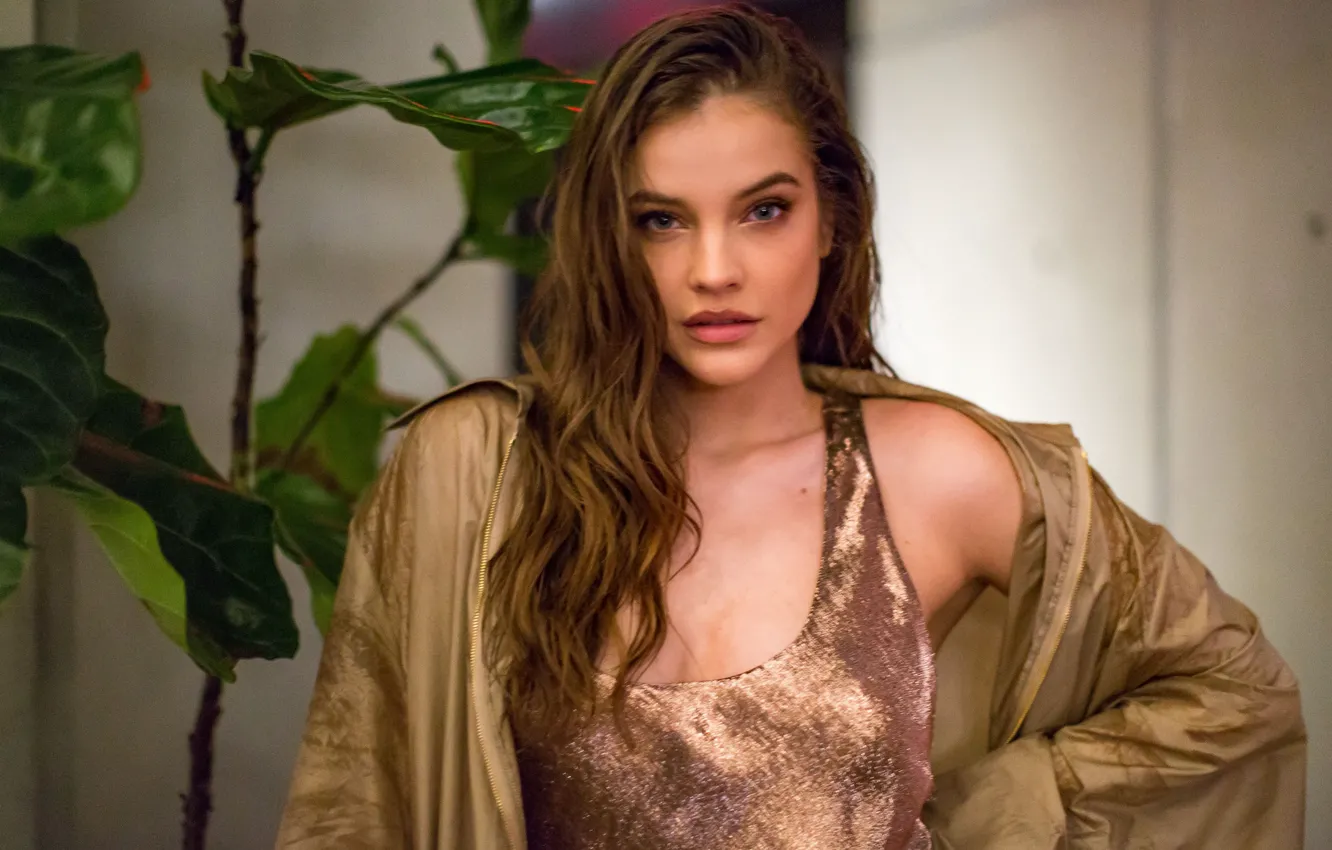 Photo wallpaper look, girl, model, brown hair, beautiful, Barbara Palvin, Barbara Palvin