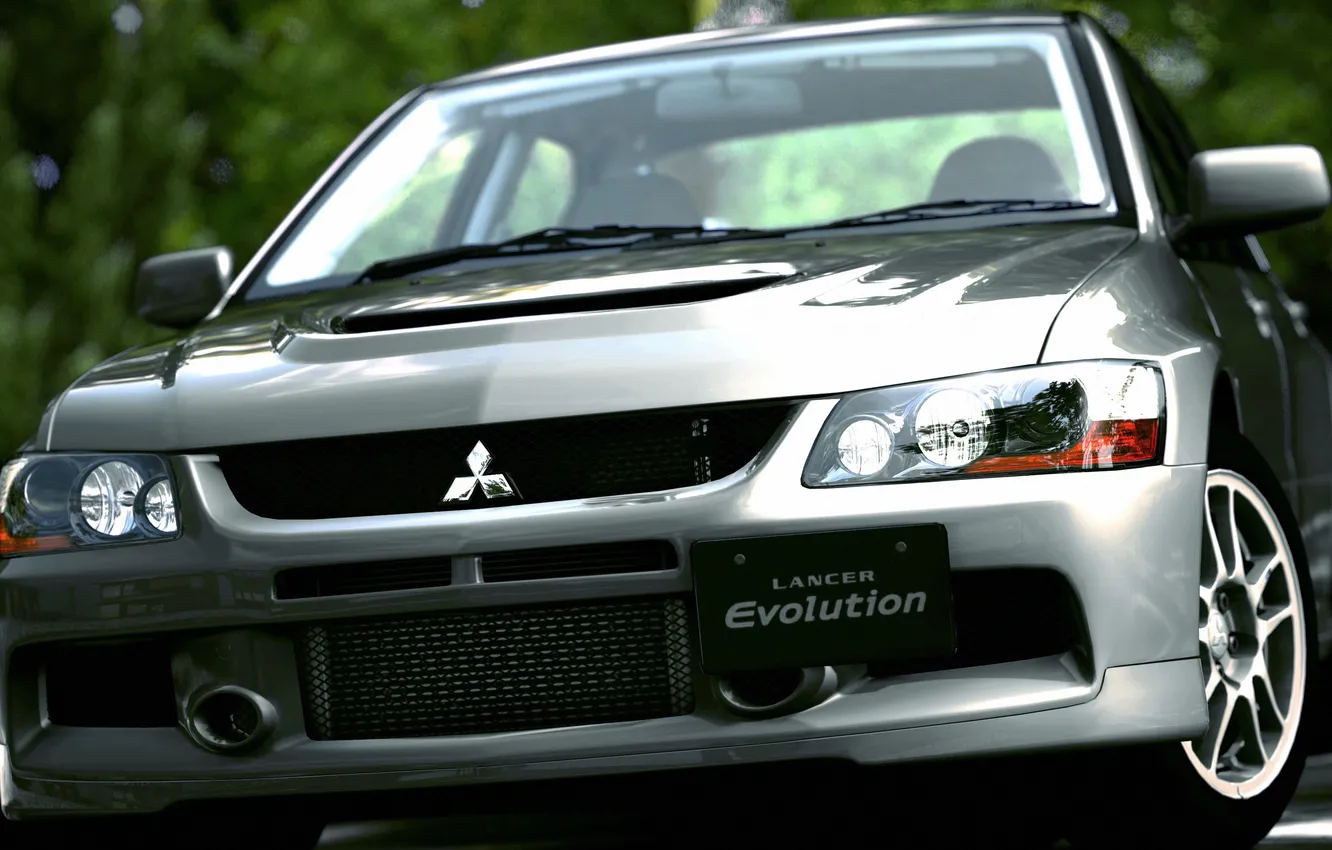 Photo wallpaper Mitsubishi, Lancer, Evolution