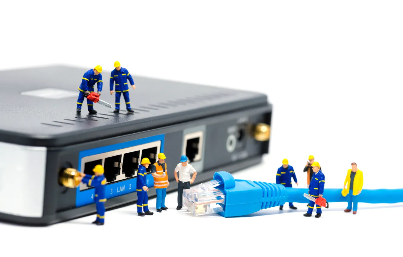 Photo wallpaper dolls, chainsaw, repair, handling, connectivity