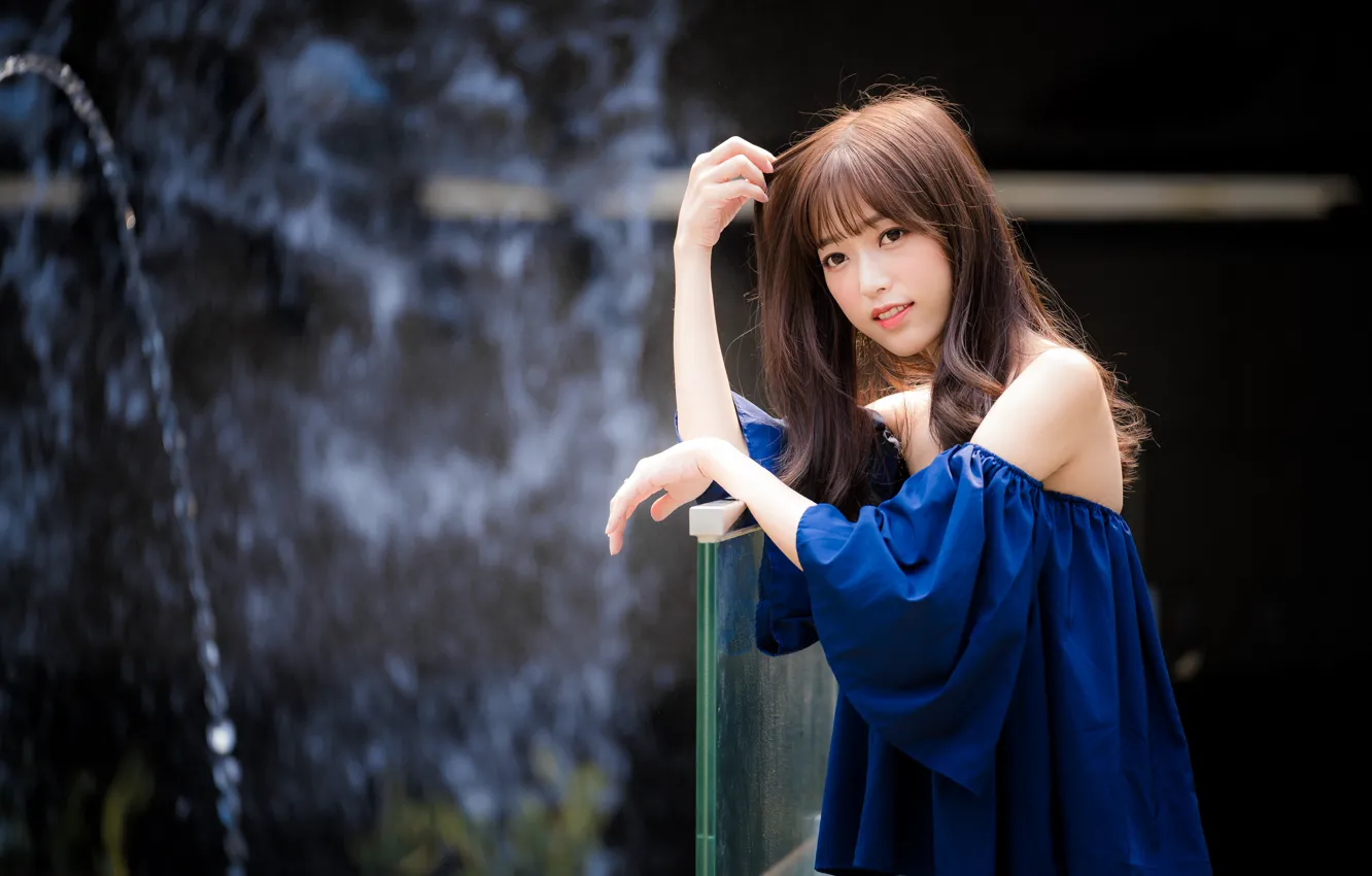 Photo wallpaper girl, cutie, asmada