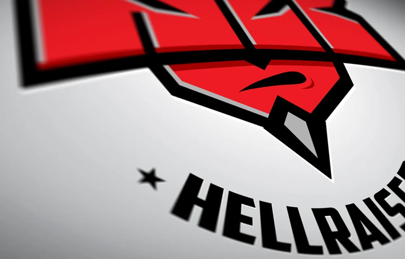 Photo wallpaper logo, CS:GO, HellRaisers