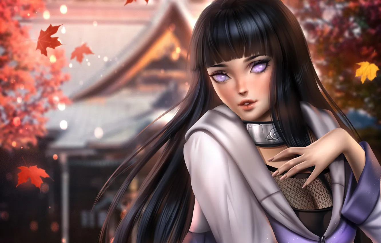Photo wallpaper Naruto, Naruto, Hinata Hyuga, Hinata Hyuga