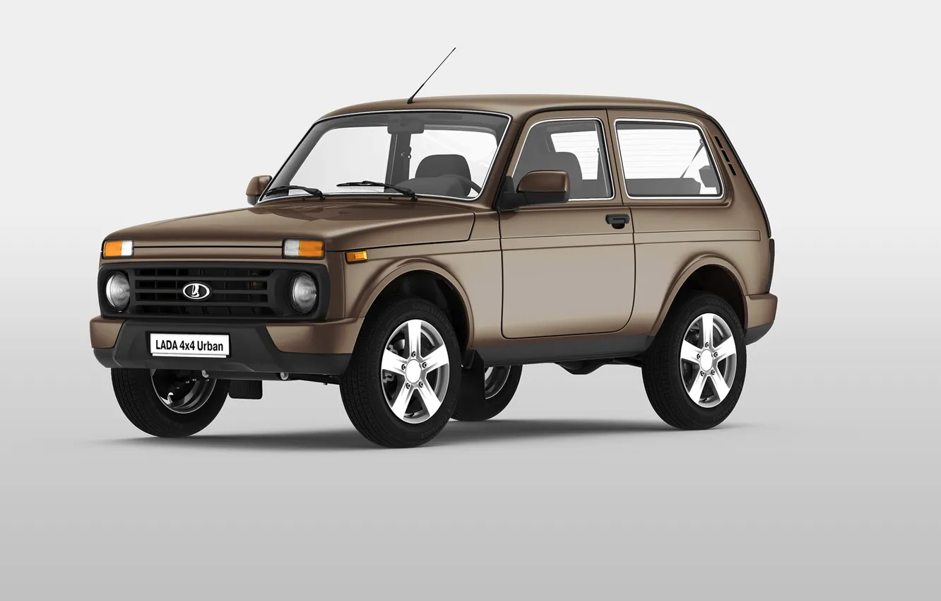 Photo wallpaper Lada, soft muted background, &ampquot;AVTOVAZ&ampquot;, Niva Urban