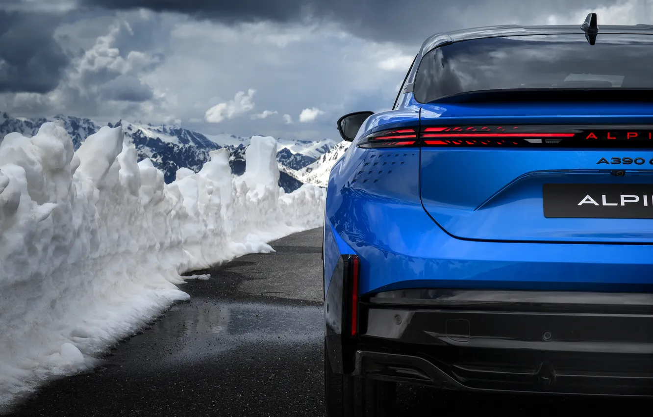 Photo wallpaper crossover, GTS, Alpine, 2025, A390, Alpine A390 GTS