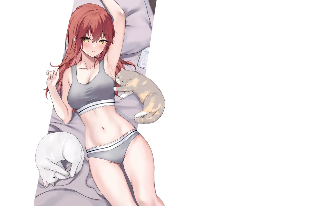 Photo wallpaper kawaii, girl, hot, sexy, panties, pussy, boobs, anime