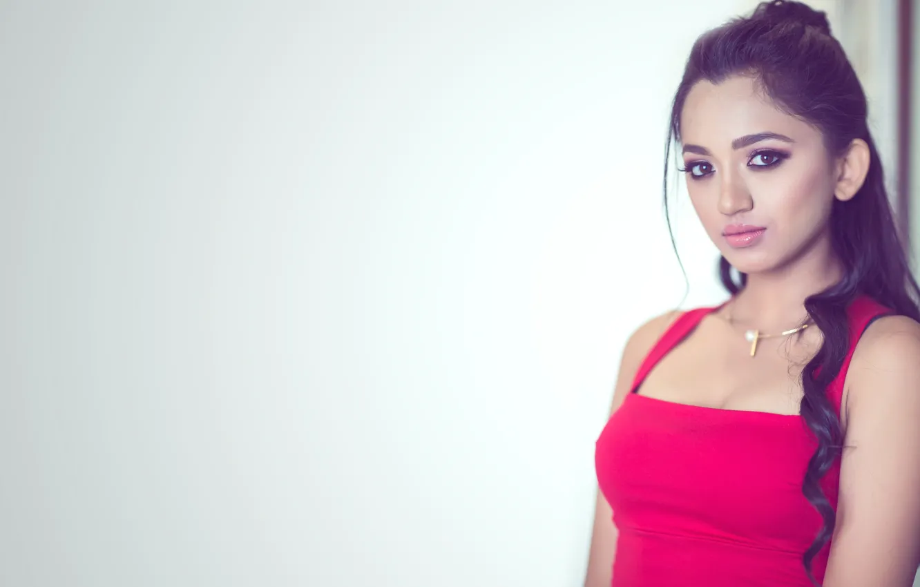 Photo wallpaper girl, hot, sexy, eyes, smile, beautiful, figure, model