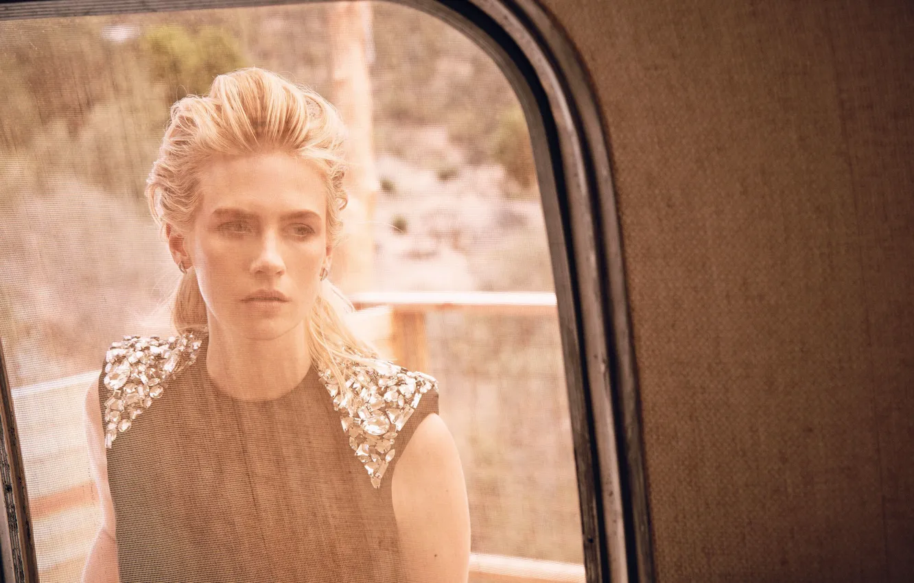 Photo wallpaper actress, blonde, January Jones