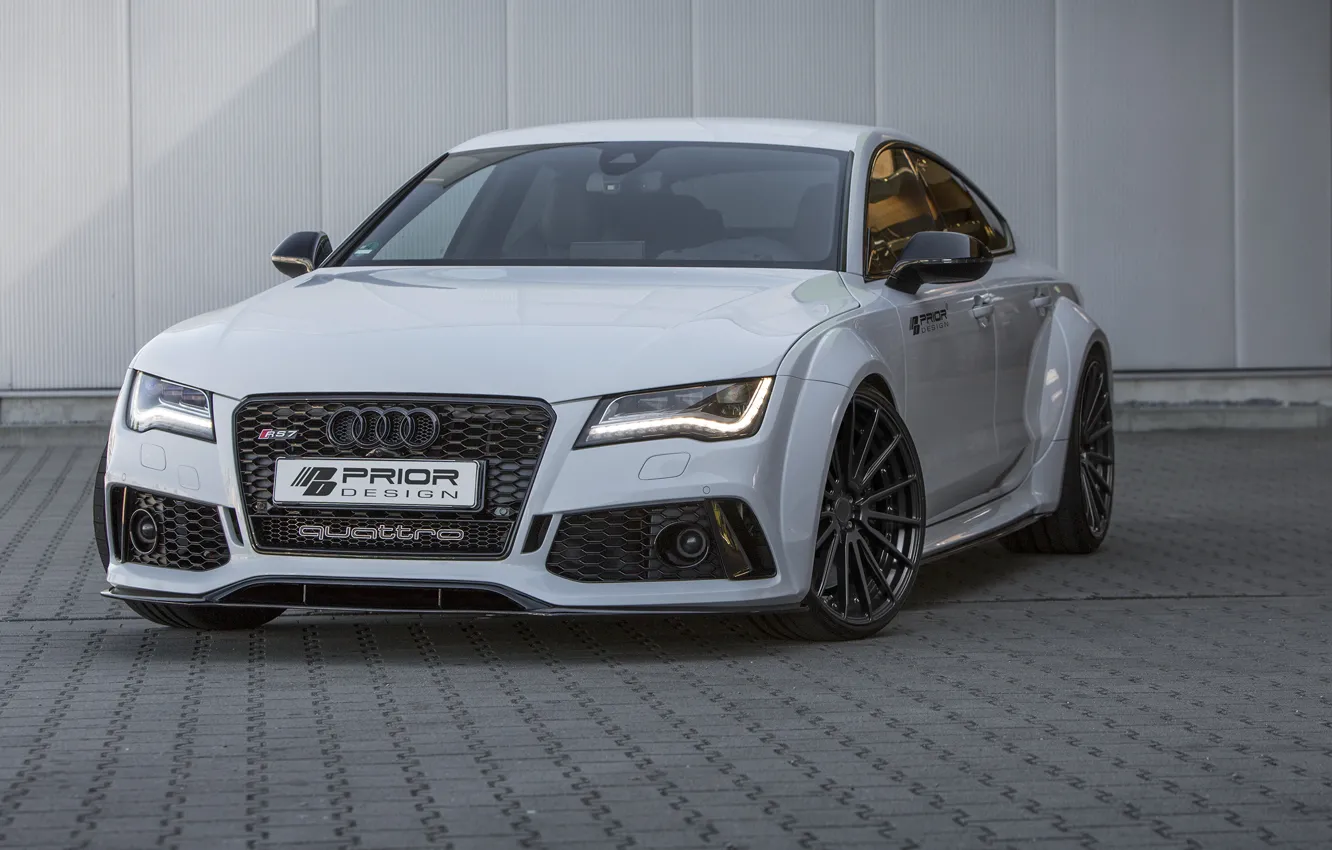 Photo wallpaper Audi, Sportback, Widebody, RS 7, PD700R Prior-Design