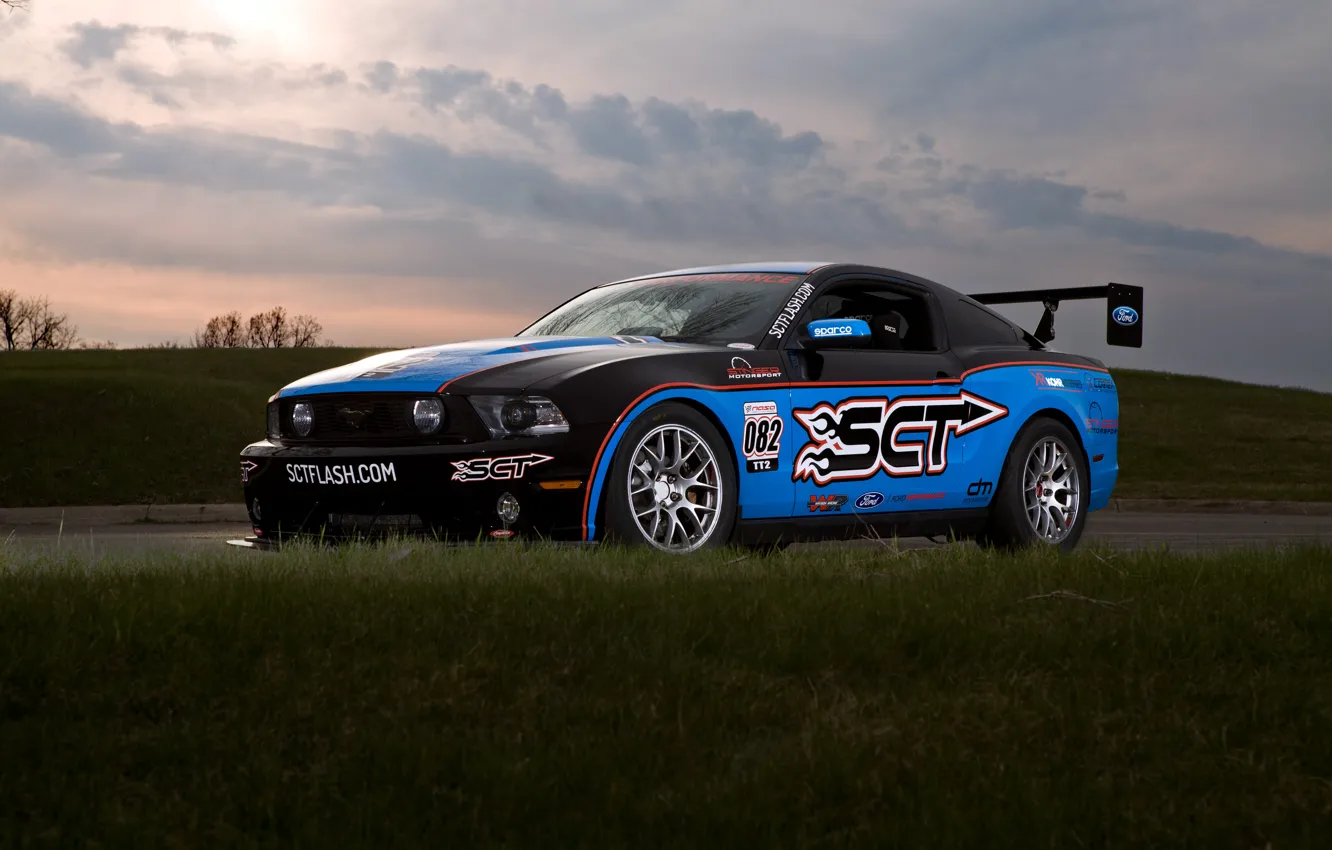 Photo wallpaper Mustang, Ford, Motorsport, Stinger, SCT