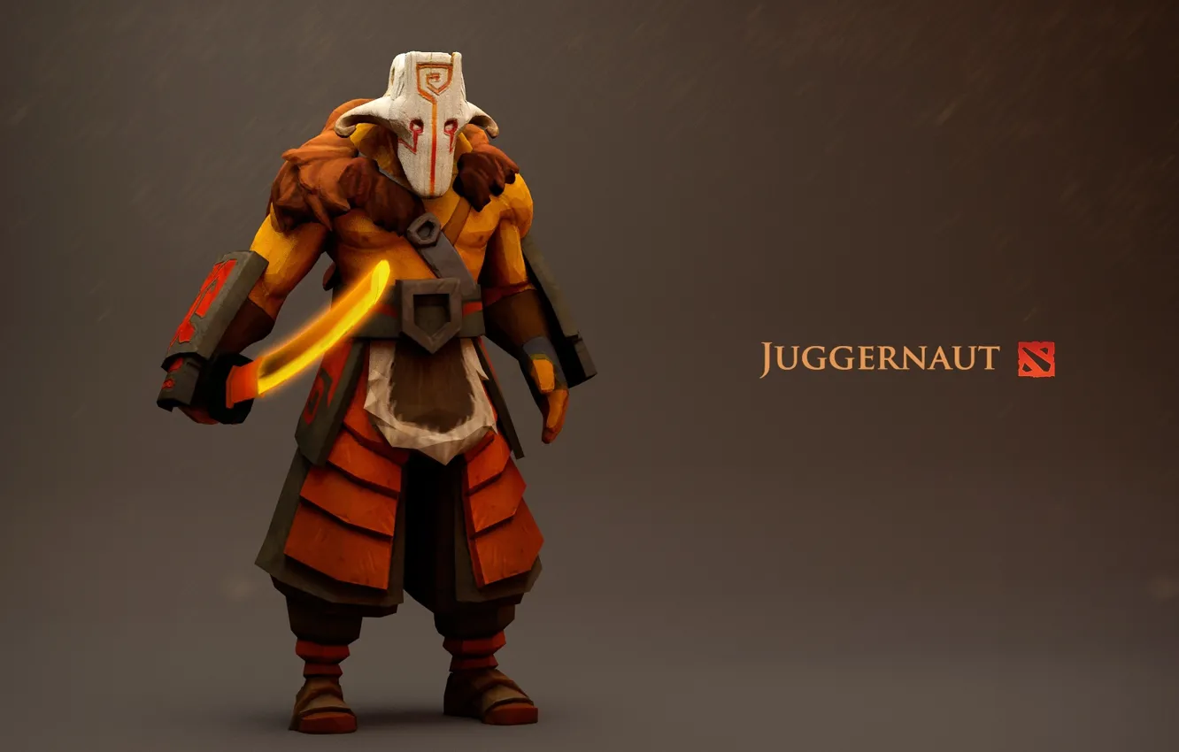 Photo wallpaper dagger, hero, juggernaut, dota 2, Samuray