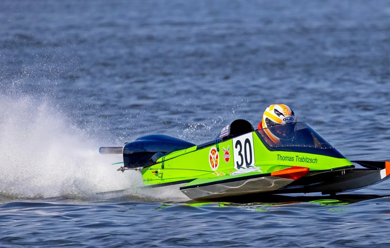 Photo wallpaper race, boat, speed