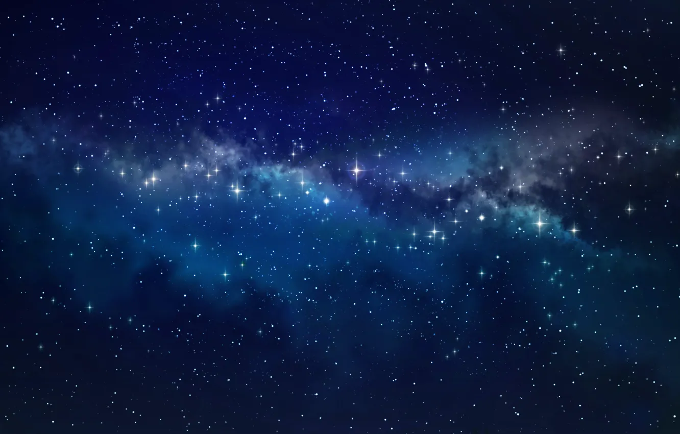 Photo wallpaper space, stars, space