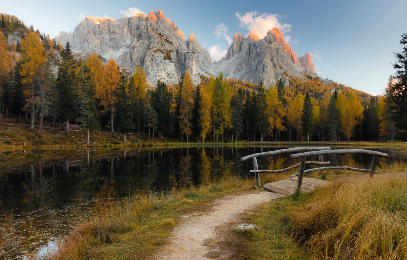 Photo wallpaper Veneto, Misurina, Auronzo di Cadore