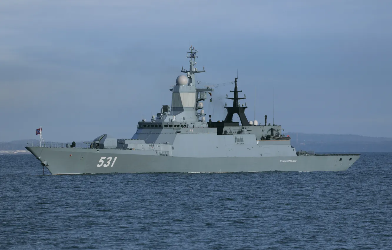 Photo wallpaper Corvette, on the roads, quick-witted