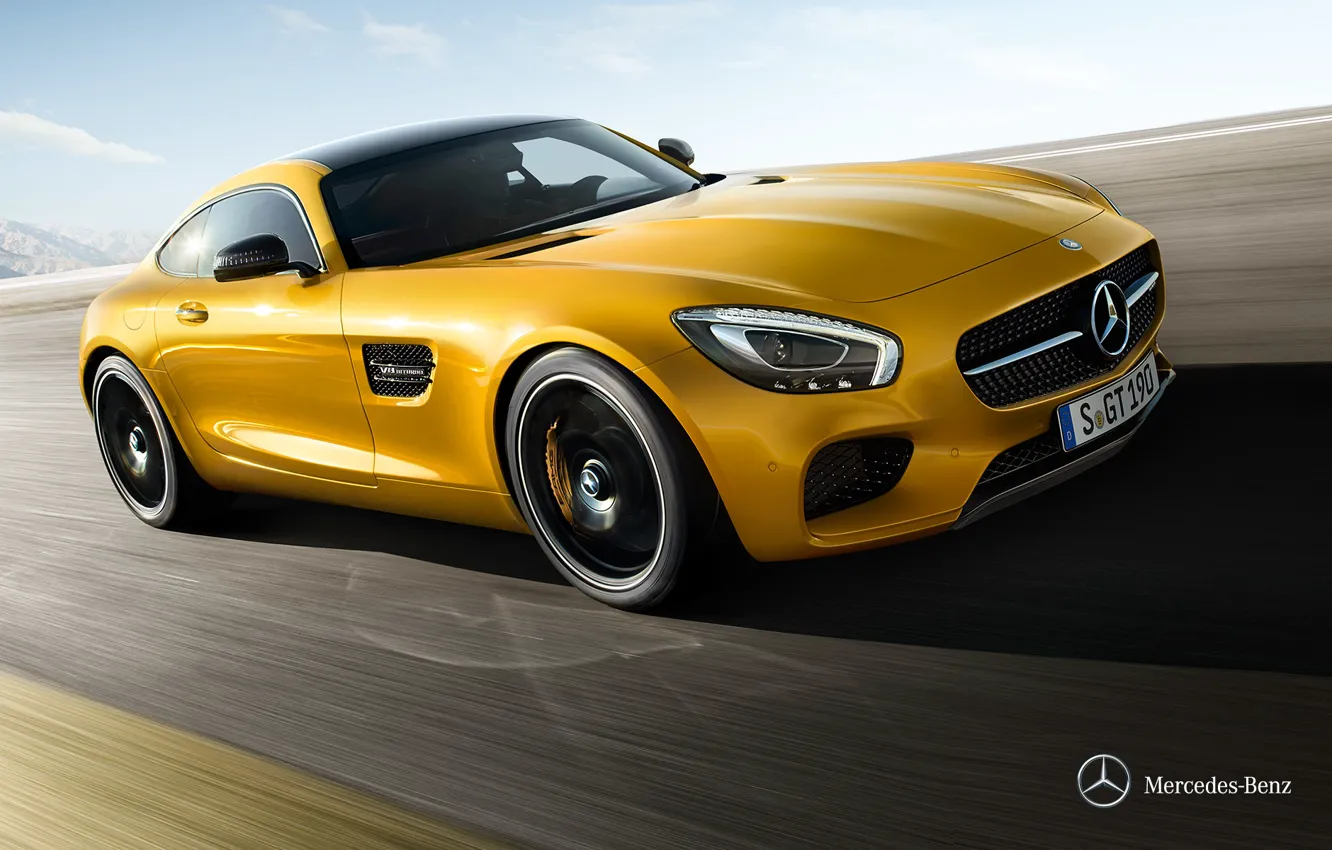 Photo wallpaper Mercedes-Benz, supercar, Mercedes, AMG, 2014, C190