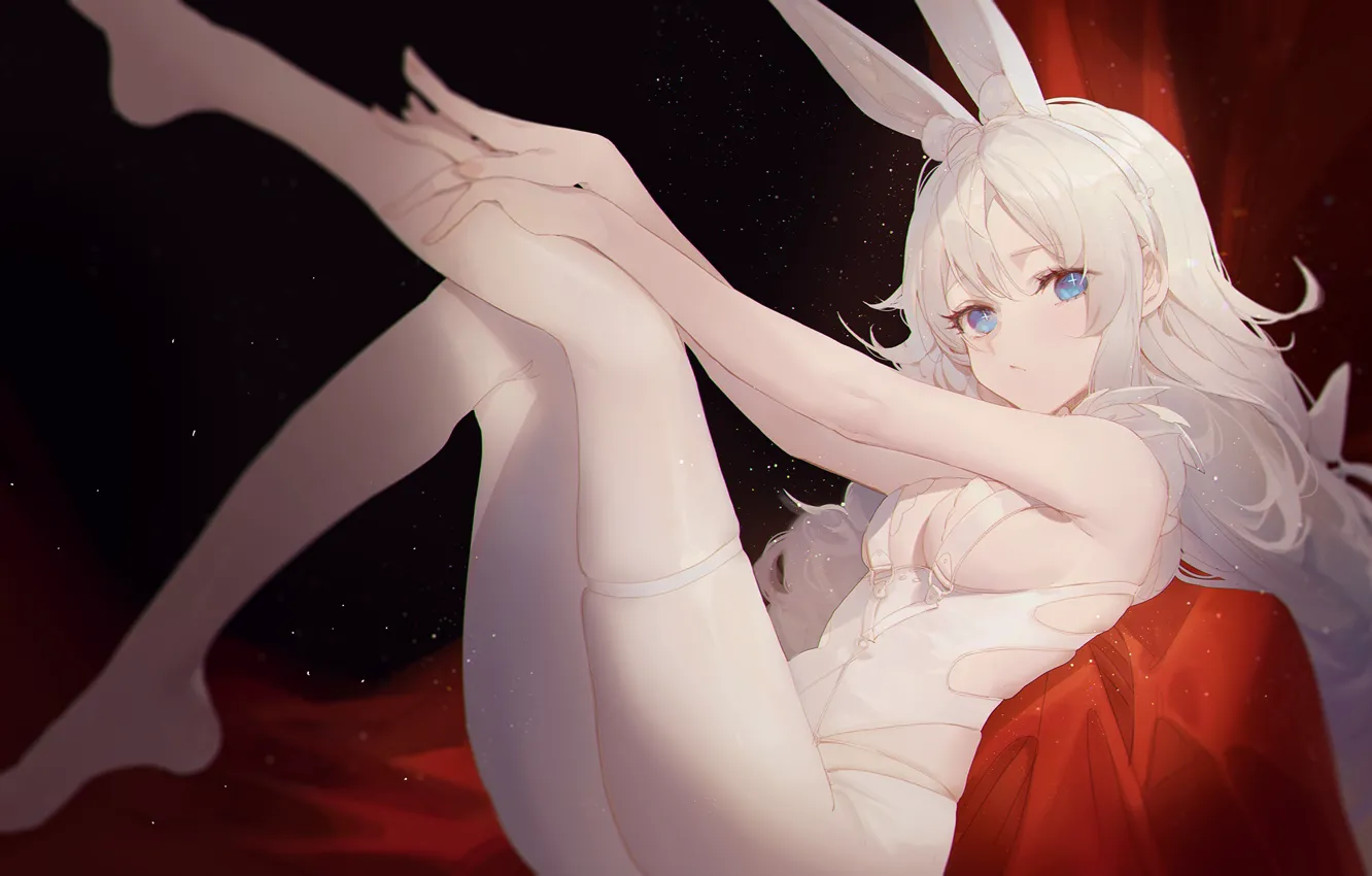 Photo wallpaper girl, ears, kuroduki, Azur Lane, malignant
