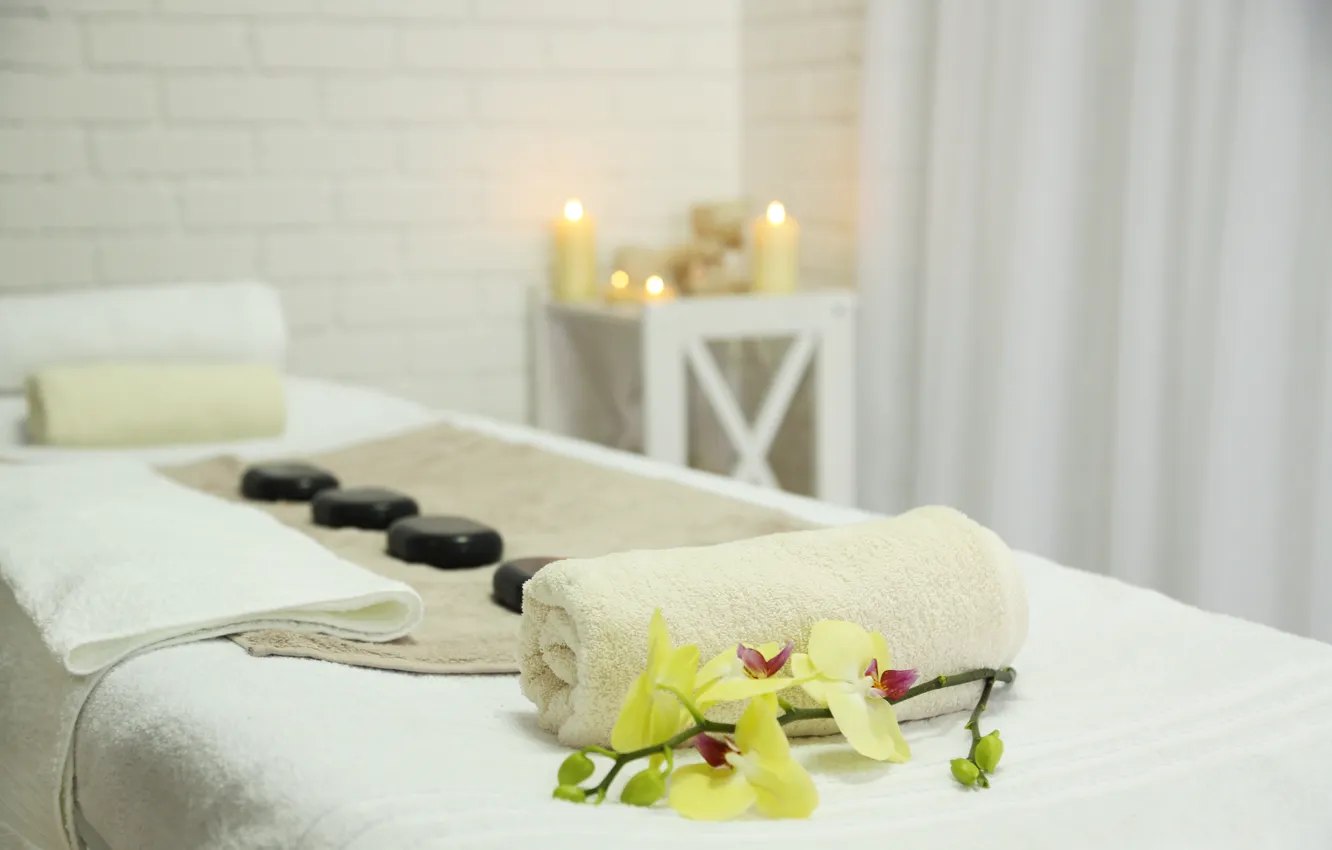 Photo wallpaper interior, salon, backgrounds, Spa, spa, Salon