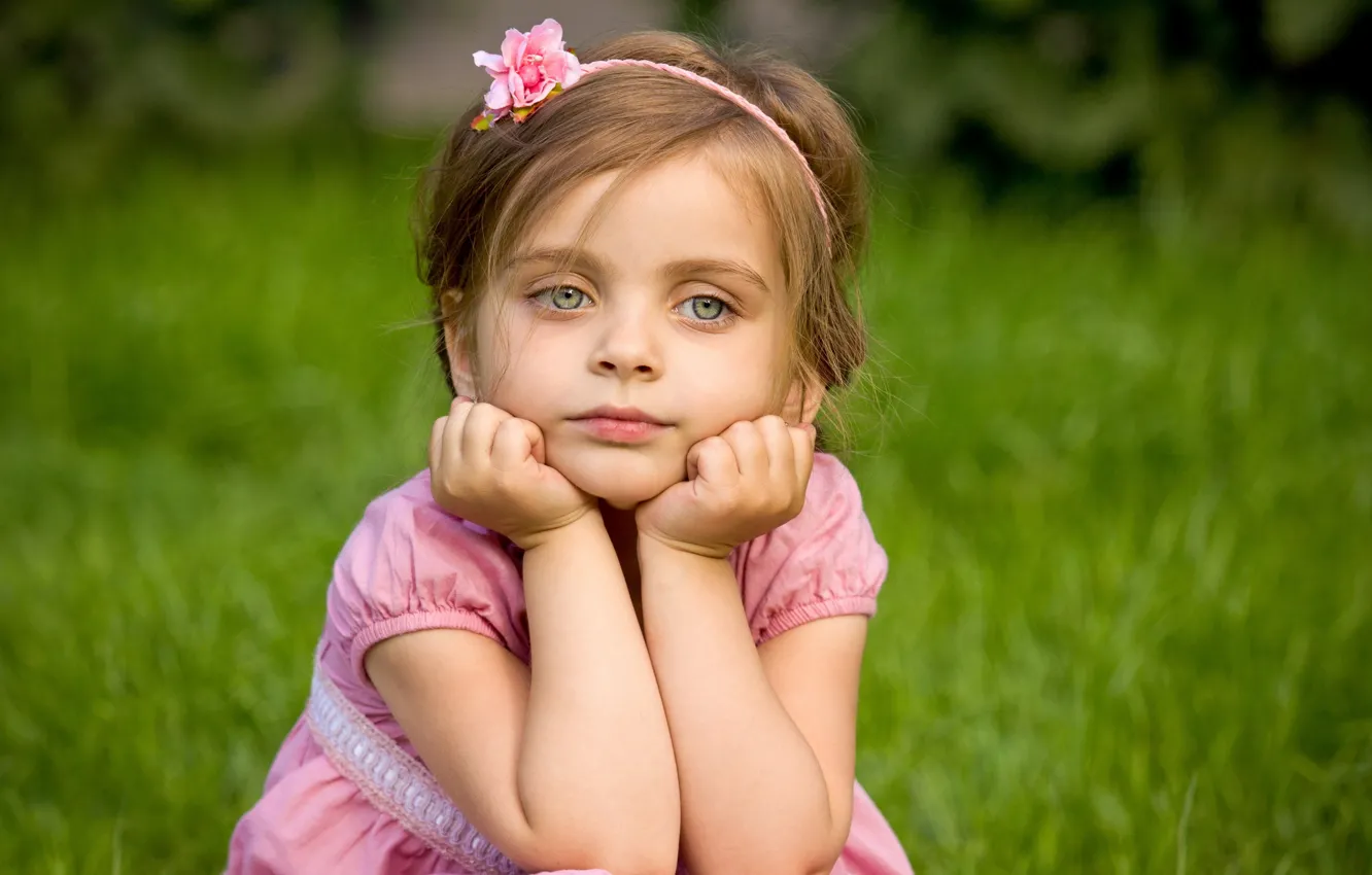 Photo wallpaper mood, portrait, girl