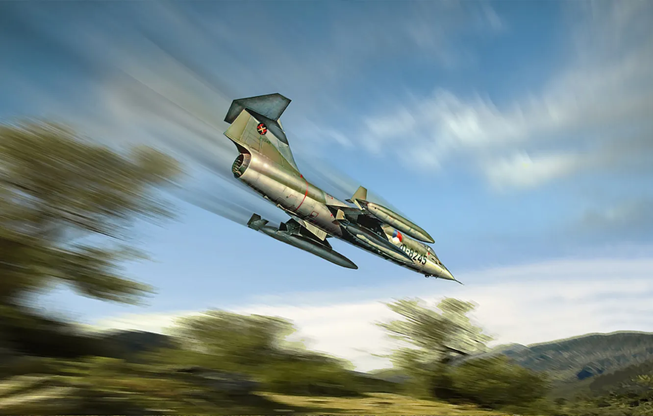 Photo wallpaper flight, fighter, art, USA, the plane, Peter Van Stigt