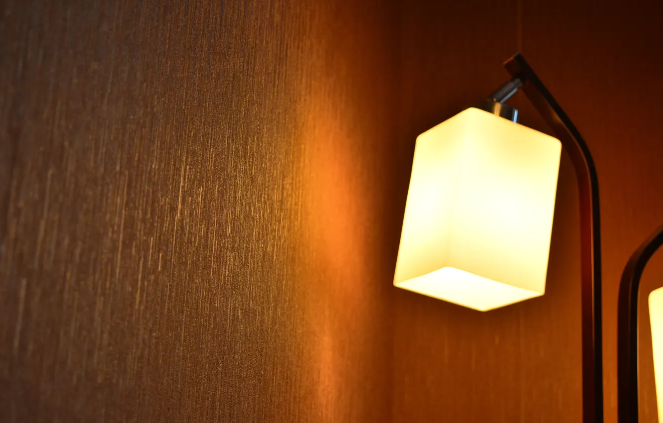 Photo wallpaper Lamp, Light, Lamp