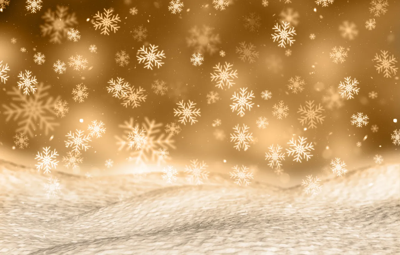 Photo wallpaper winter, snow, snowflakes, background, Christmas, winter, background, snow