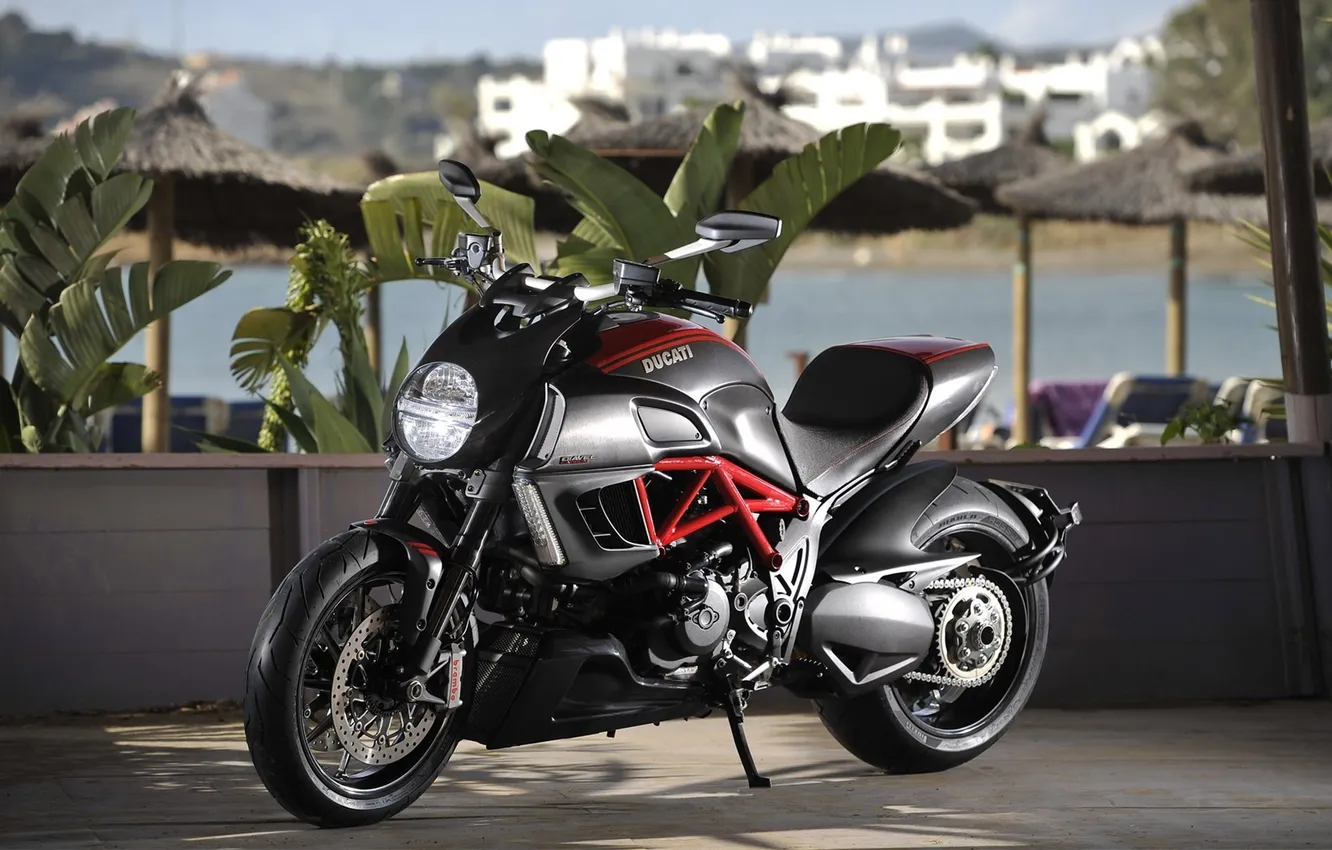 Photo wallpaper Ducati, 2011, Ducati, Diavel, motowall