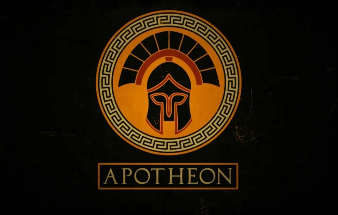 Photo wallpaper background, the game, helmet, Apotheon