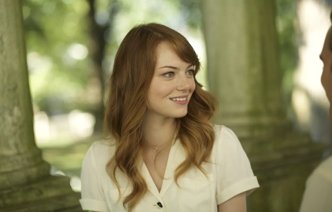 Photo wallpaper smile, actress, Emma Stone, Emma Stone