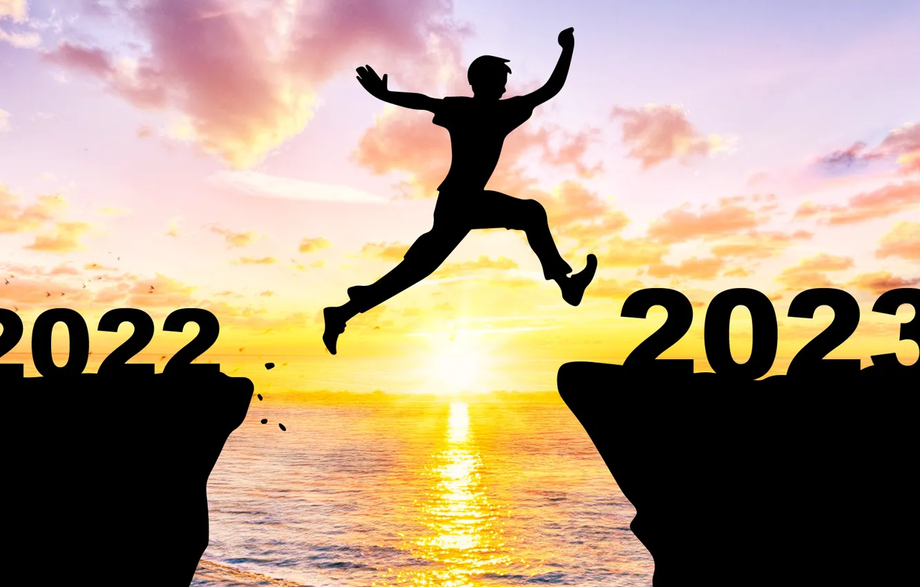 Photo wallpaper happy new year, New Year, new year 2023