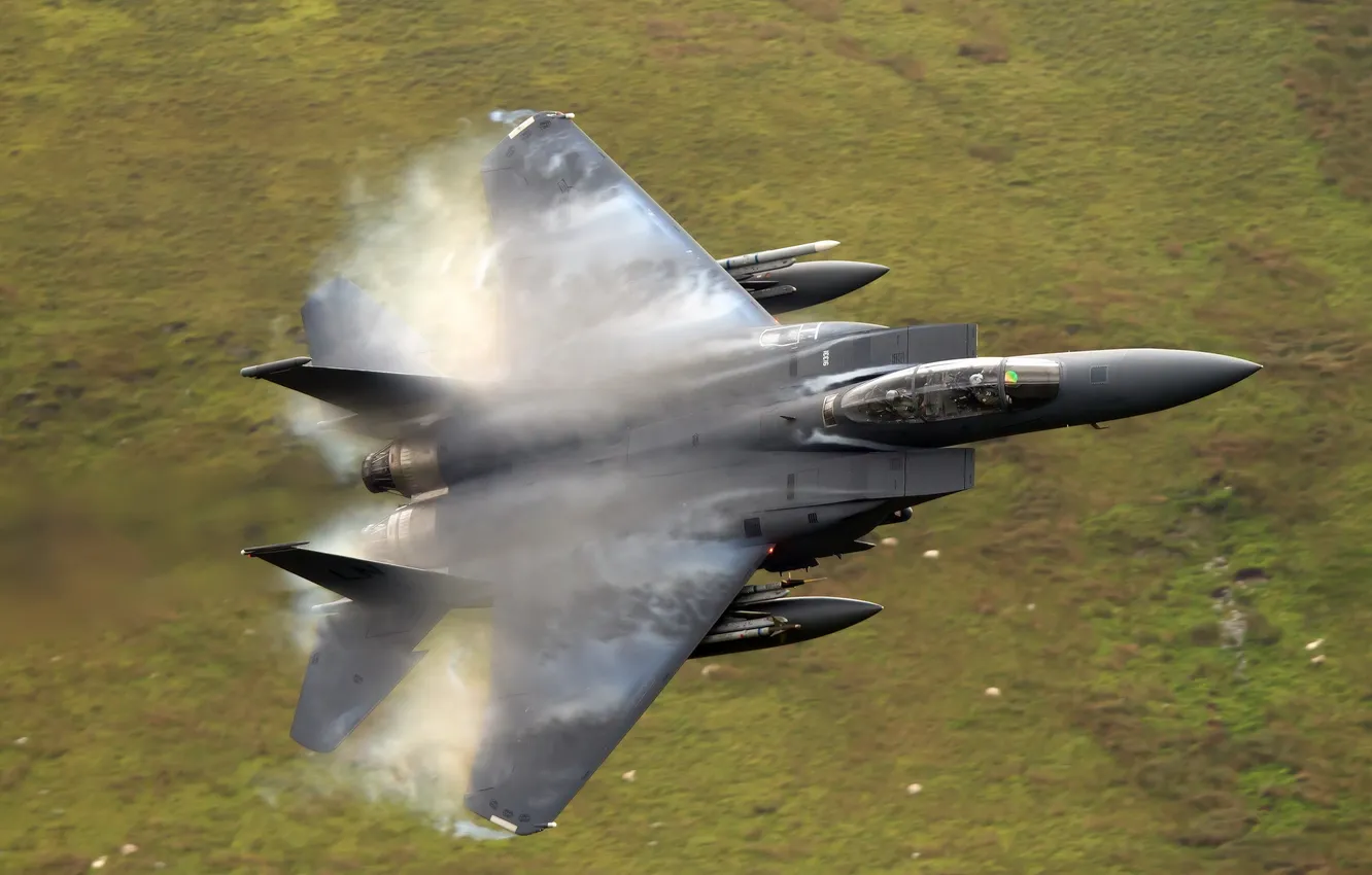 Photo wallpaper weapons, the plane, F-15