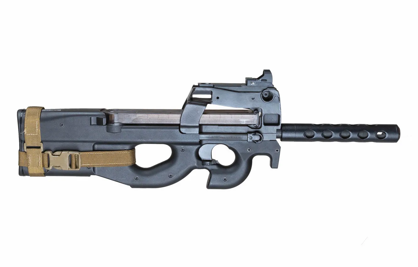 Photo wallpaper weapons, background, the gun, Belgian, FN PS90