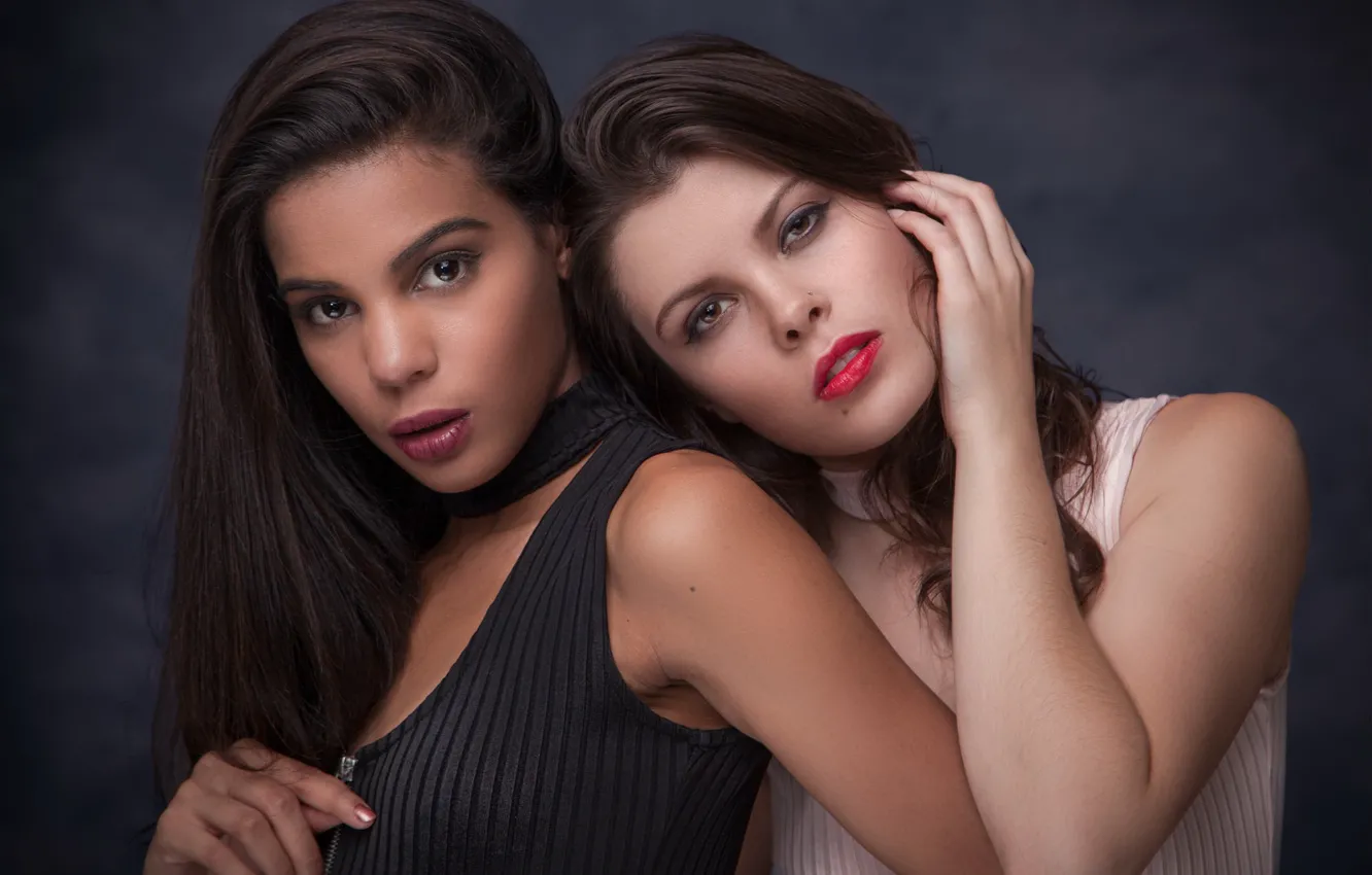 Photo wallpaper look, girl, portrait