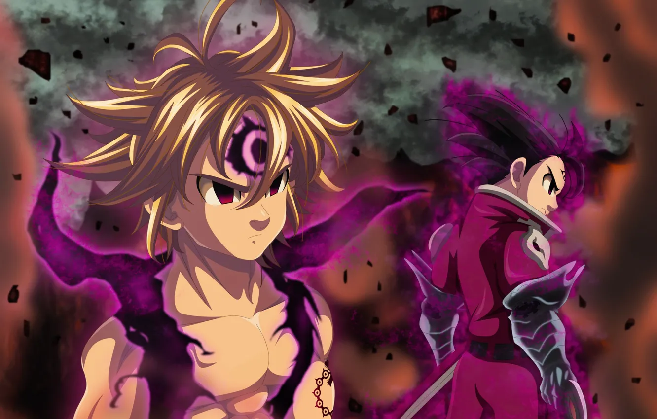 Photo wallpaper anime, Meliodas, Nanatsu no Taizai, The Seven Deadly Sins, japonese, by criszeldris1, Zeldris