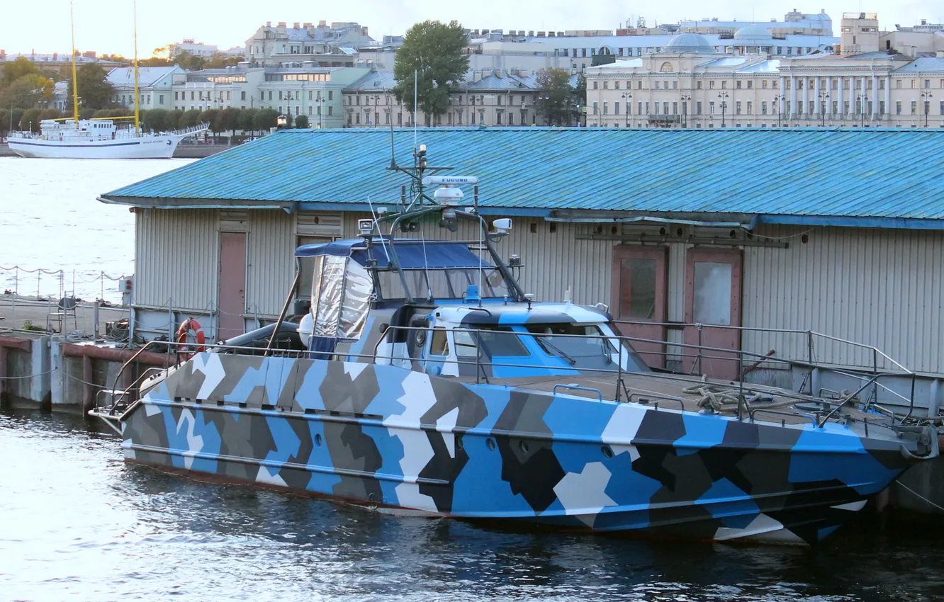 Photo wallpaper boat, special, anti-sabotage