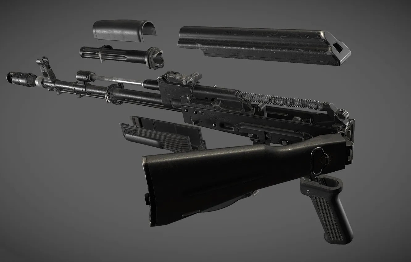 Photo wallpaper USSR, Kalashnikov, AK-103