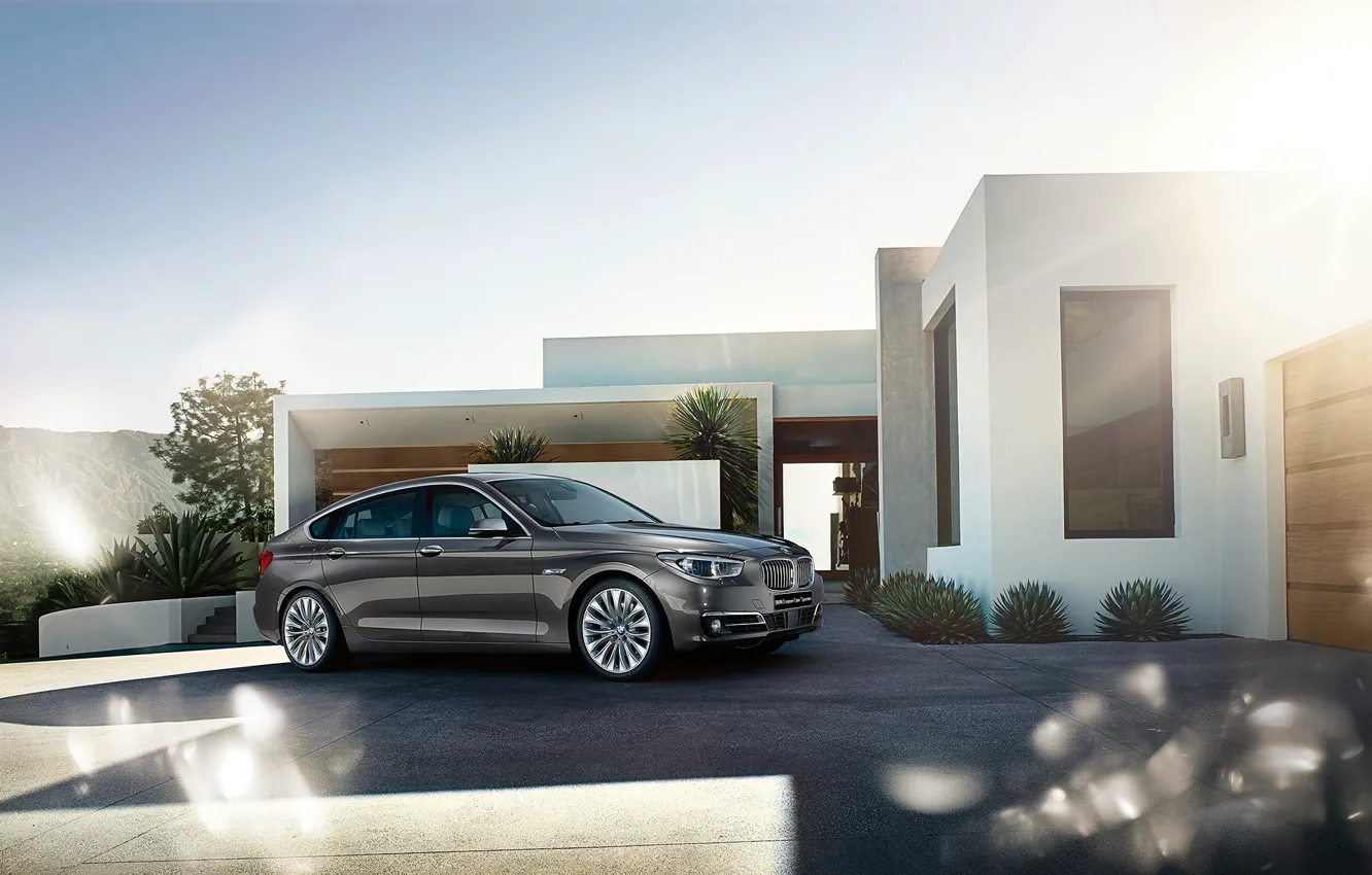 Photo wallpaper BMW, BMW, 5 series, Gran Turismo, Gran Turismo, 2015, F07