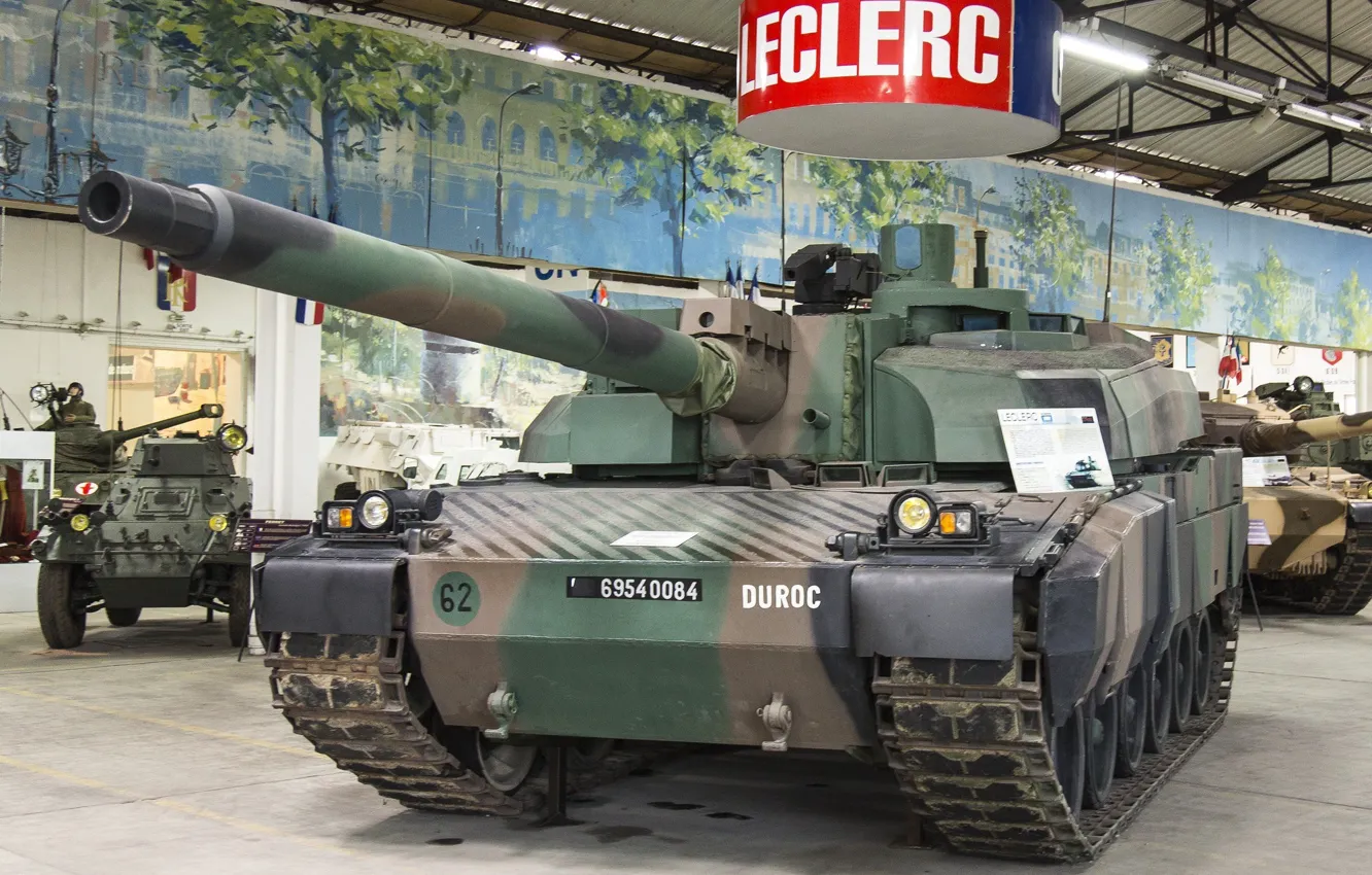 Photo wallpaper AMX-56, French tank, Leclerc 2