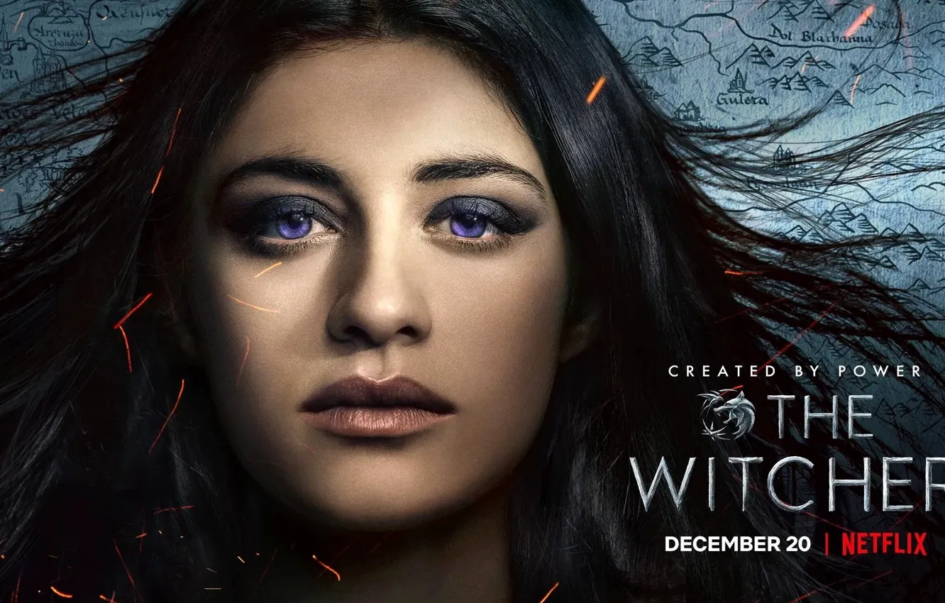Photo wallpaper the series, The Witcher, The Witcher, the enchantress, Netflix, Yennefer, Yennifer, , Jennifer