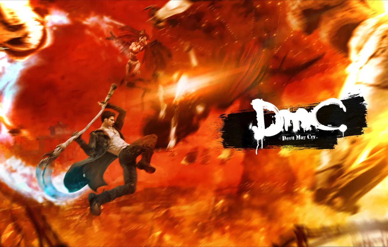 Photo wallpaper Dante, Capcom, Devil May Cry, DmC: Devil May Cry, Devil may cry, Nephilim