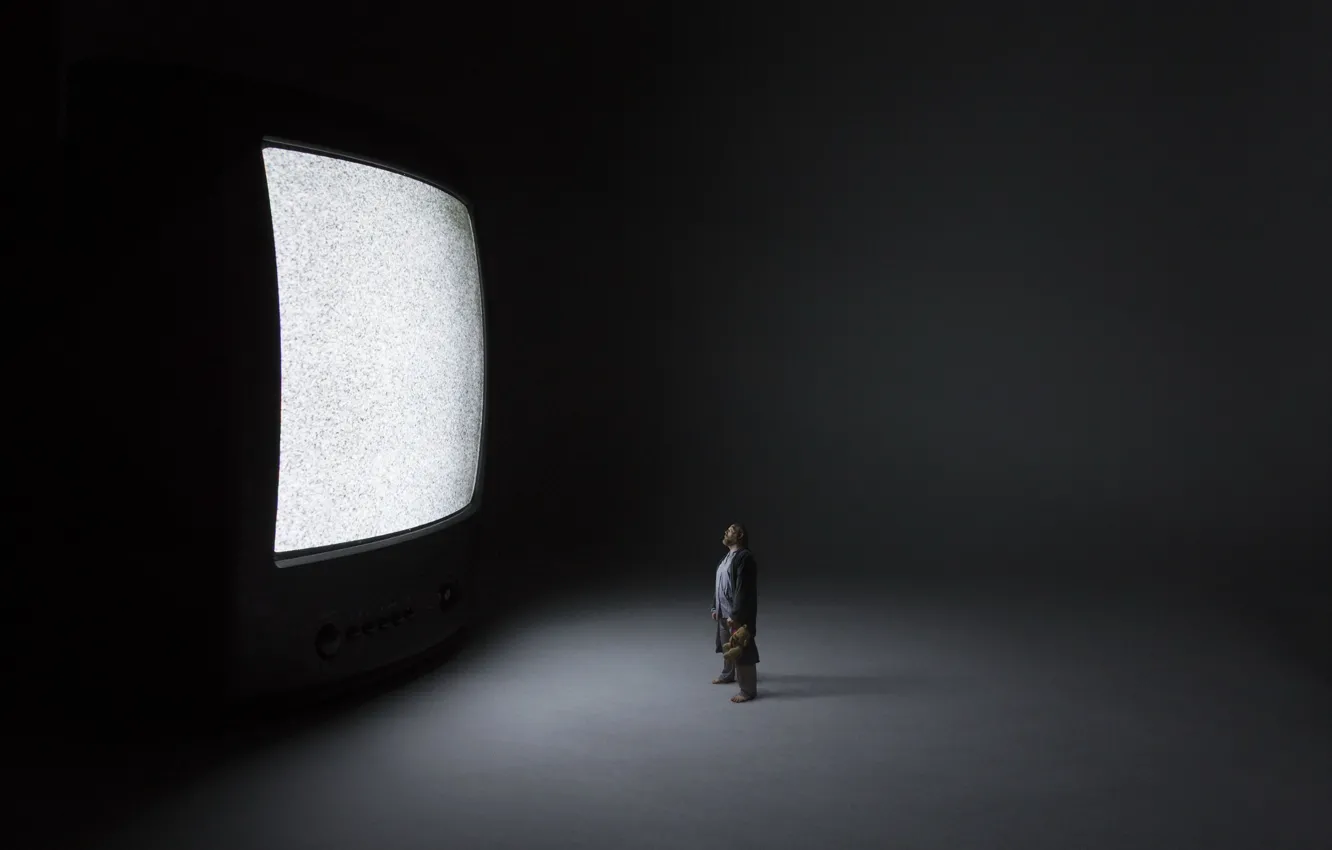 Photo wallpaper background, people, TV